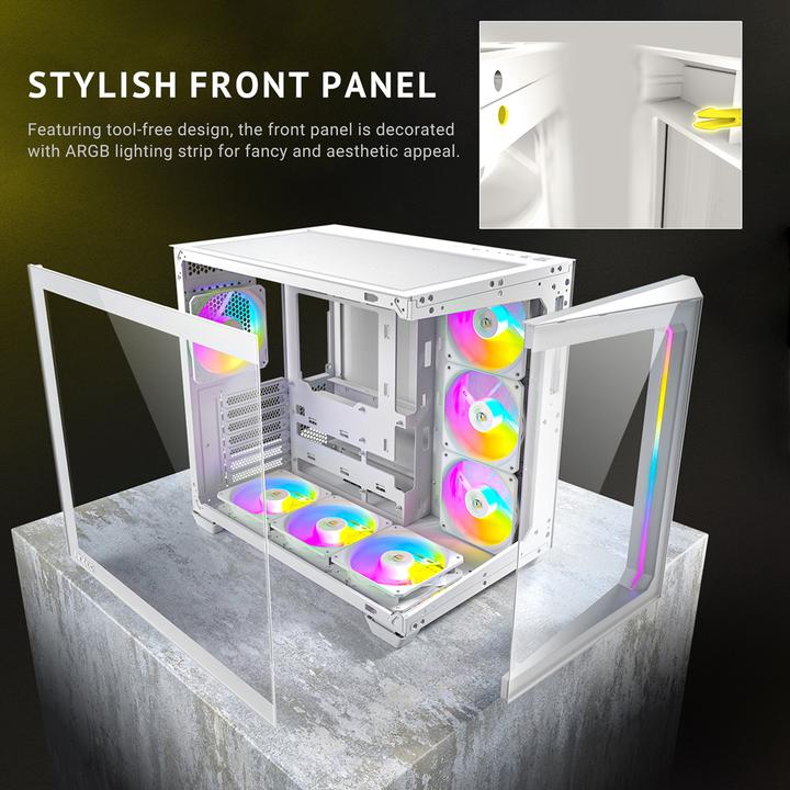 Produktbild Antec C5 ARGB (ATX, Micro ATX (mATX), Mini-ITX)