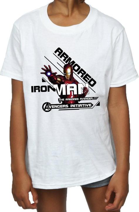 Produktbild Iron Man Armored Avenger TShirt Mädchen (128)