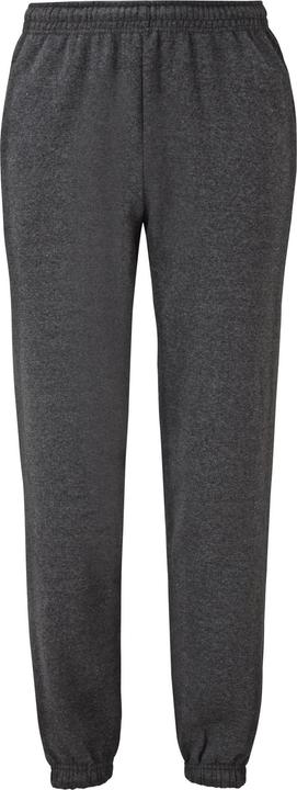 Actual product image Fruit of the Loom Unisex Adult Classic Heather Elasticated Hem Jogging Bottoms (XL)