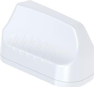 Produktbild Mimo Antenne 5G/LTE · KFZ/Marine · A-MIMO-0003-V2-17 · weiss SMA (M) & RPSMA Adapter · max 6.2dBi (5G, GPS)