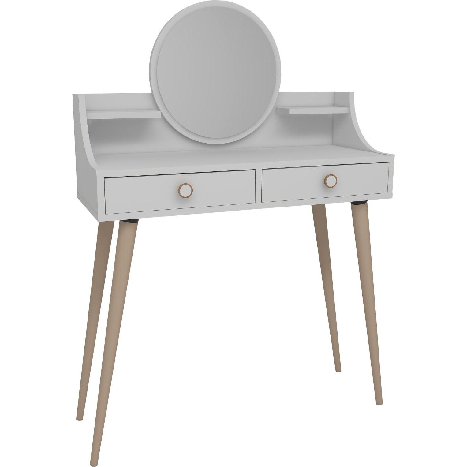 Kalune Design, Schminktisch, Conner (90 x 131 x 35 cm)