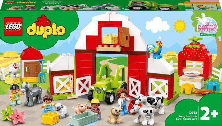 Actual product image LEGO Barn, tractor and animal care (10952)