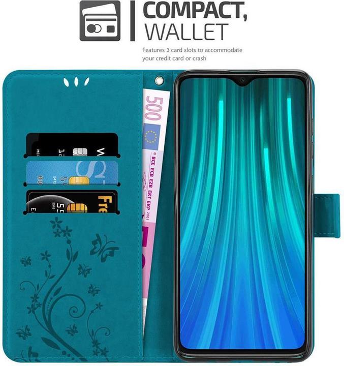 Produktbild Cadorabo Flower Book Cover (Xiaomi Redmi Note 8 Pro)