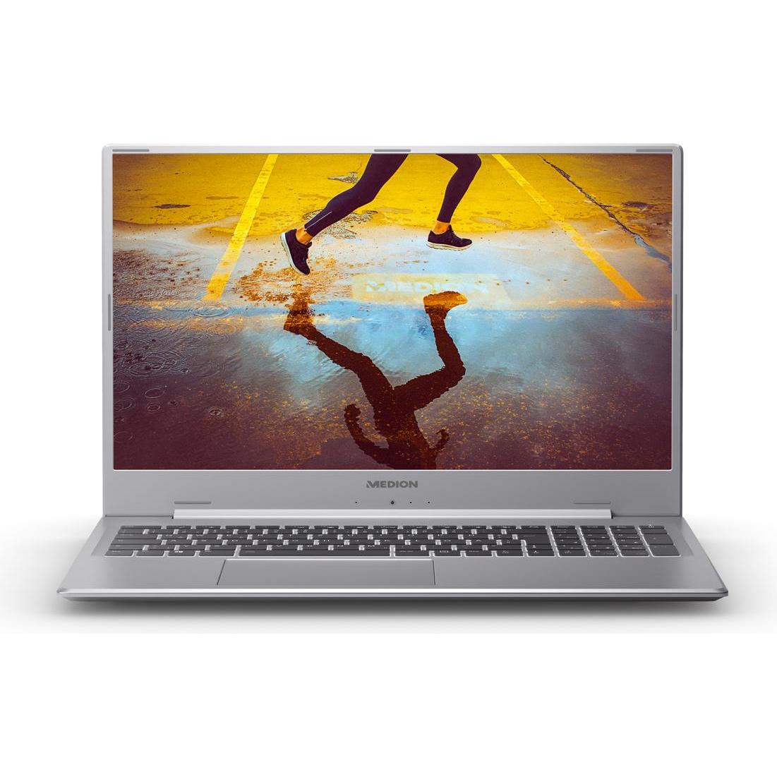 Medion Akoya S17403 (17.30", Intel Core i5-10210U, 8 GB, 512 GB, DE), Notebook, Grau