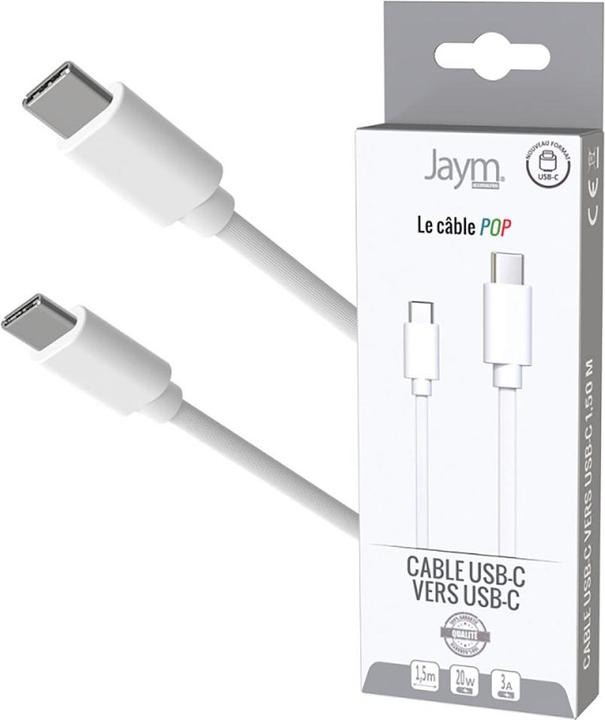 Image du produit Jaym Pop Collection Ladekabel (1.50 m, USB 3.0, 20 W)