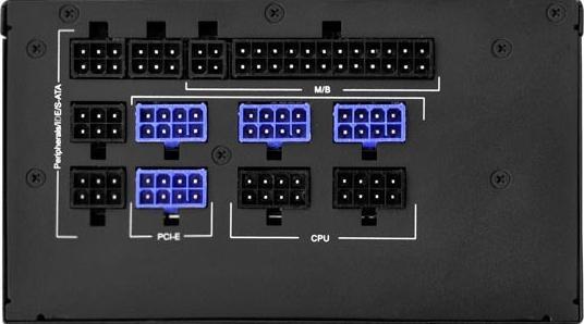 Actual product image Silverstone SST-ST85F-PT Strider 80 PLUS Platinum, modular - 850 Watt (850 W)