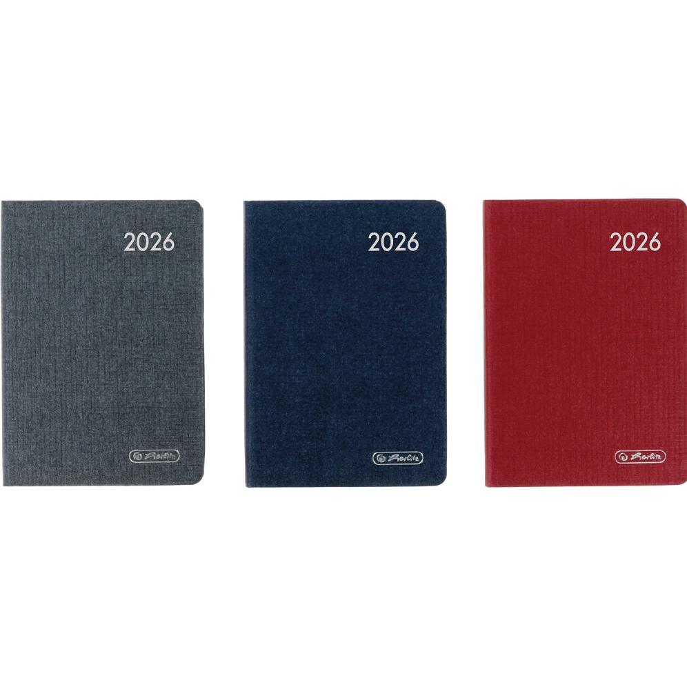 Herlitz, Agenda, Taschenkalender A7 Classic fs 2026 (A7)
