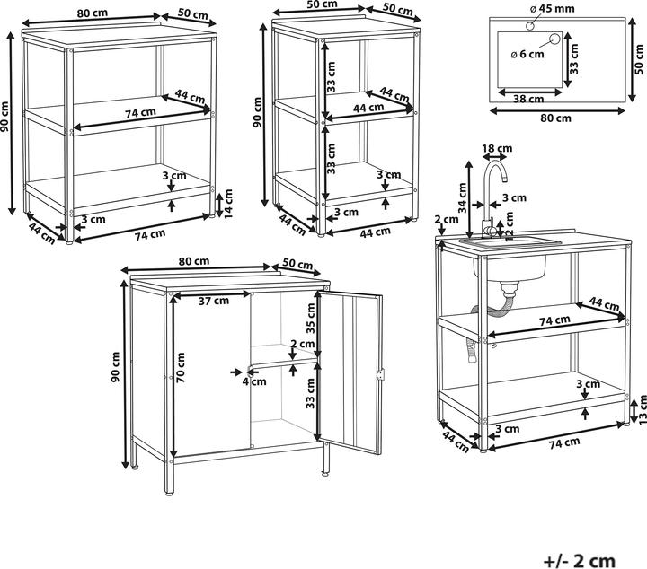 Valori nutrizionali e ingredienti Beliani Vilama