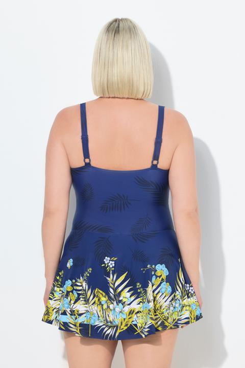Immagine prodotto Ulla Popken Abito da bagno con pantaloncini, coppe morbide e materiale riciclato (48)