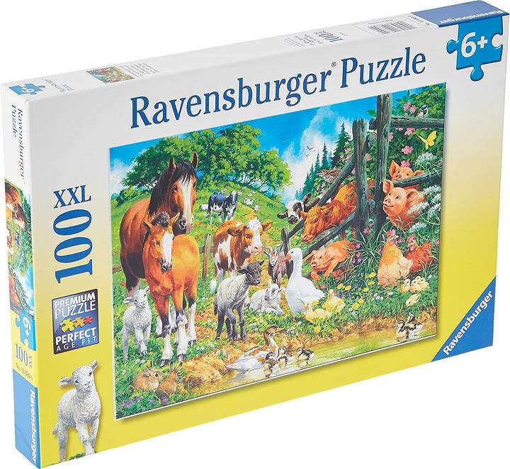 Produktbild Ravensburger Versammlung der Tiere (100 Teile)