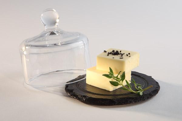 Produktbild APS Naturschieferplatte mit Glashaube