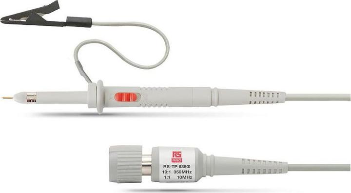 Produktbild RS PRO Tastkopf 1:1, 1:10, 350MHz (Prüfspitze)
