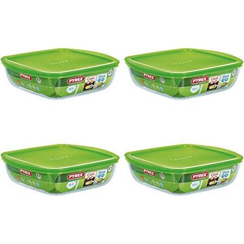 Thumbnail - Pyrex PYRG4CCA21H, Vorratsbehälter, Grün, Transparent