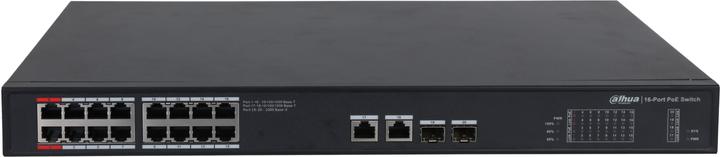 Produktbild Dahua DH-PFS3220-16GT-190 20-Port Unmanaged Gigabit Switch with 16-Port PoE (20 Ports)