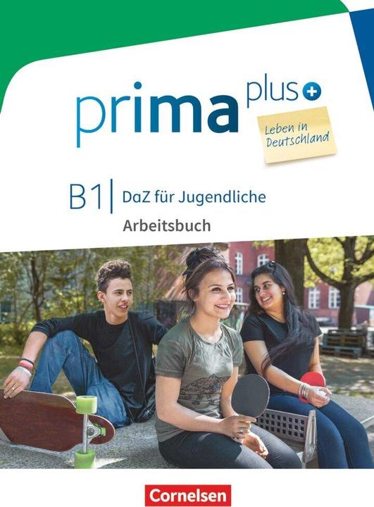 Actual product image prima plus - Leben in Deutschland B1. Arbeitsbuch mit MP3-Download und Lösungen (German, 2017)
