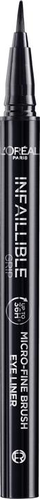 Productafbeelding L'Oréal Paris Infaillible Grip 36H Micro-Fine Brush Eye Liner (1 Obsidiaan)