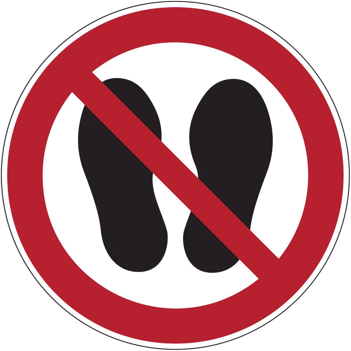 Brady, Segnaletica di sicurezza, ISO 7010 PIC P024, B-7541, Segnali di divieto