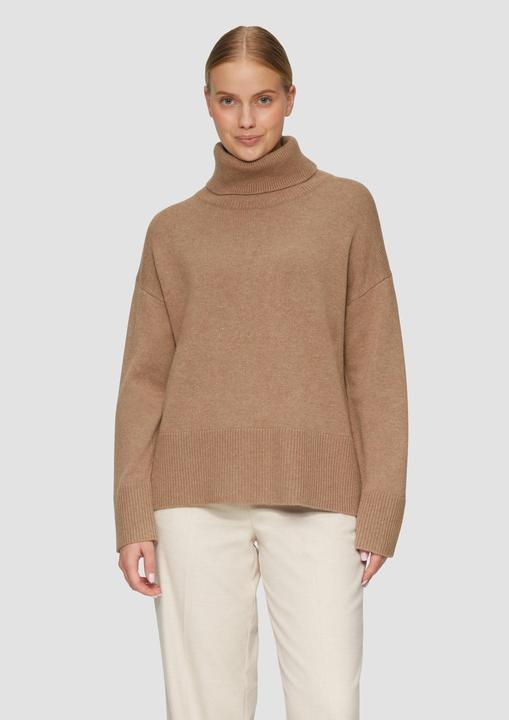 Produktbild S.Oliver Strickpullover Lockerer Rollkragenpullover aus Kaschmirmix (44)