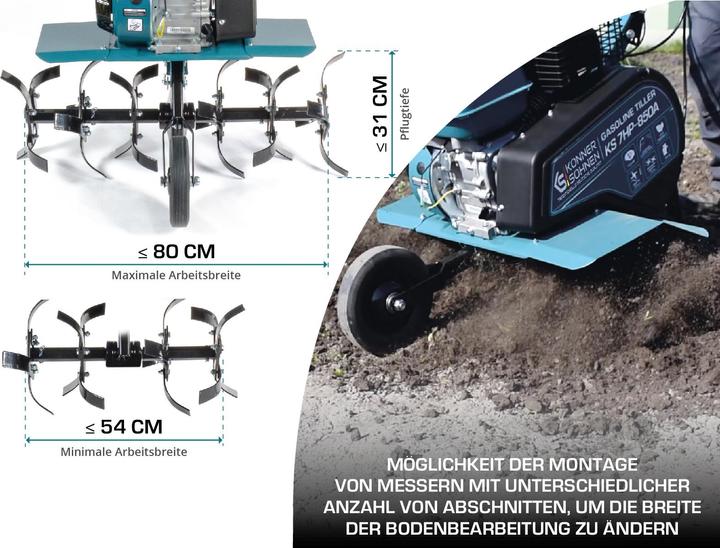 Actual product image Könner & Söhnen DEGIMO GRŪKLĖS 7KM 77