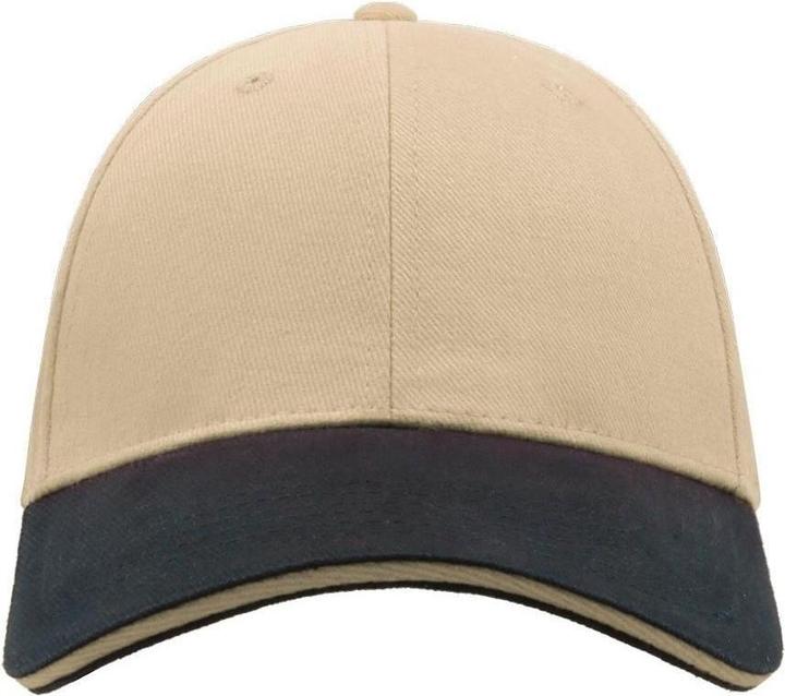 Actual product image Liberty Sandwich Heavy Brush Cotton 6 Panel Cap