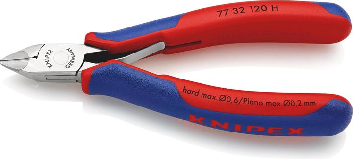 Knipex Electronics Diagonal Cutter with carbide cutting edges (120 mm)