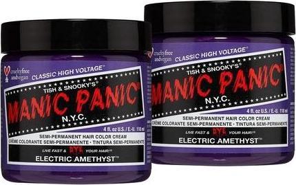 Actual product image Skybound Electric Amethyst Classic Creme Vegan Cruelty Free Purple Semi Permanent Hair Dye 118ml (Electric Amethyst)