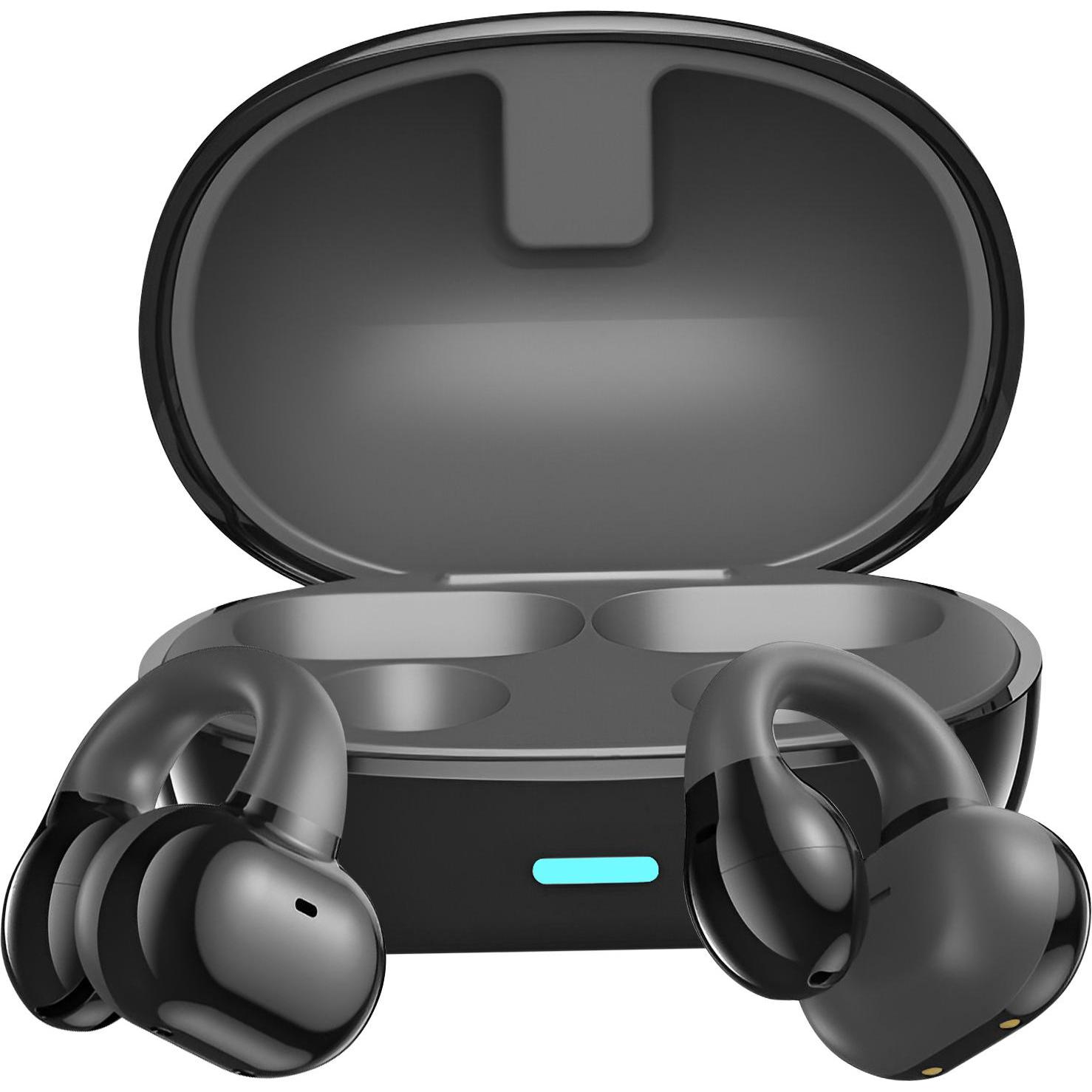 xO Bluetooth Kopfhörer G18 TWS schwarz (6 h, Kabellos), Kopfhörer, Schwarz