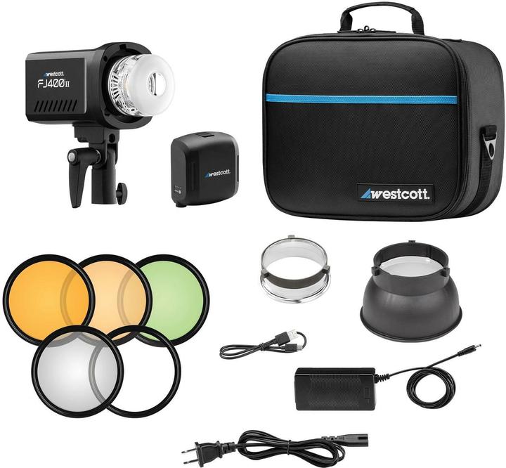 Actual product image Westcott FJ400 II Touchscreen Strobe (Flash head, 400 Ws)