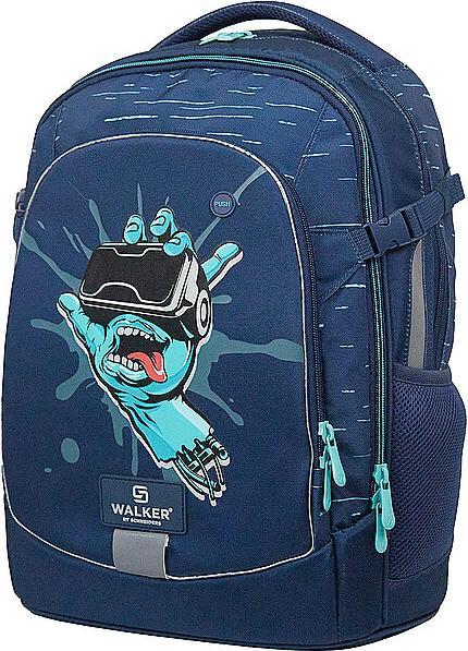 Walker Schulrucksack Grafitti Hand dark blue (30 l)