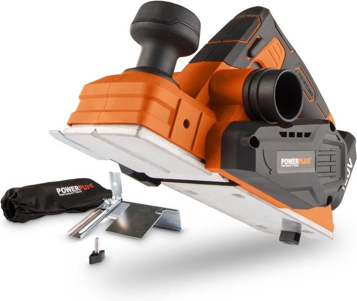 Actual product image Powerplus Dual Power Planer brushless 20V - excl. battery and charger - 2 Acc.
