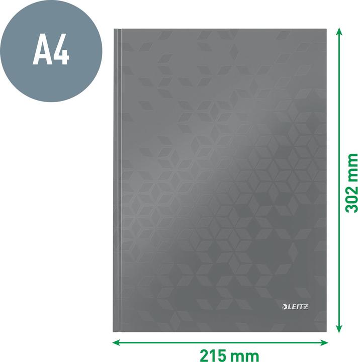 Actual product image Leitz Wow (A4, Checked, Hardcover)