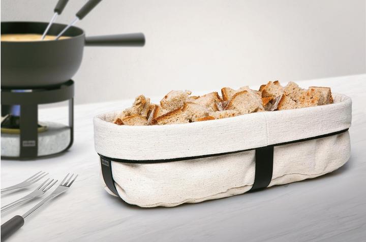 Produktbild Stöckli Brotkorb Pilatus Beige/Schwarz