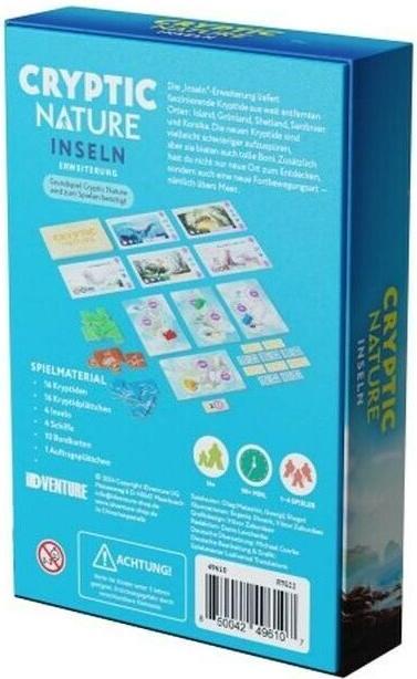 Immagine prodotto iDventure Natura Criptica - Isole (Espansione) (tedesco) (Tedesco)