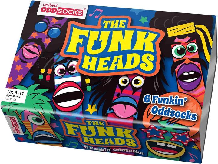 Image du produit United Oddsocks The Funk Heads (Lot de 3, 39 - 46)