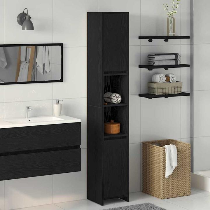 Produktbild vidaXL Badezimmerschrank (30 x 30 x 183.50 cm)