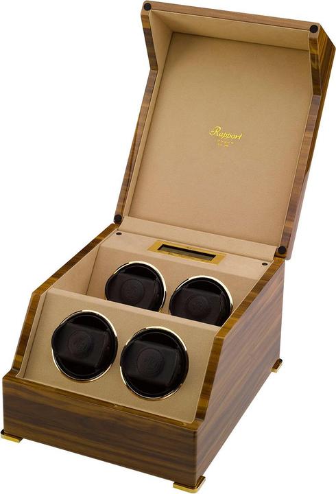 Produktbild Rapport London Perpetua III Quad Watch Winder Touch Screen Walnut (4x)