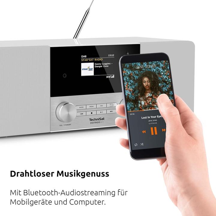 Actual product image TechniSat DigitRadio 4 C (DAB+, FM, Bluetooth)