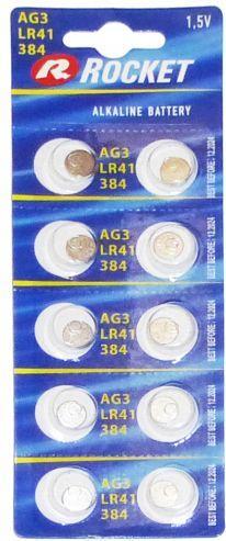 Actual product image Rocket LR41 G3 battery (10 pcs., LR41)