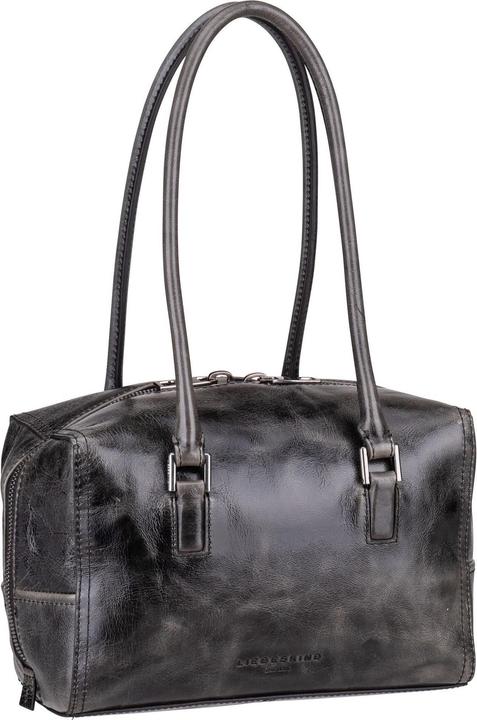 Produktbild Liebeskind Berlin Satchel Kleine Bowling Bag aus Rindsleder mit glossy Finish