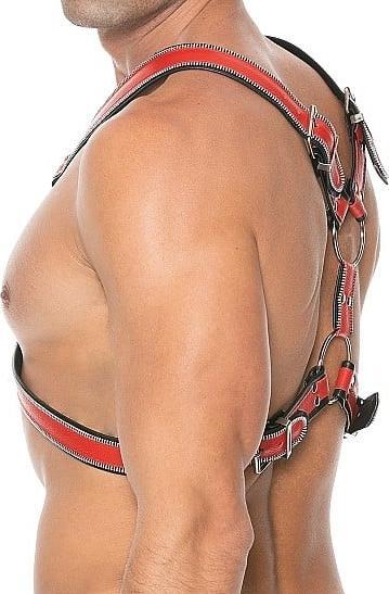 Produktbild Ouch! Z Series Scottish Harness/Red - L/XL (L)