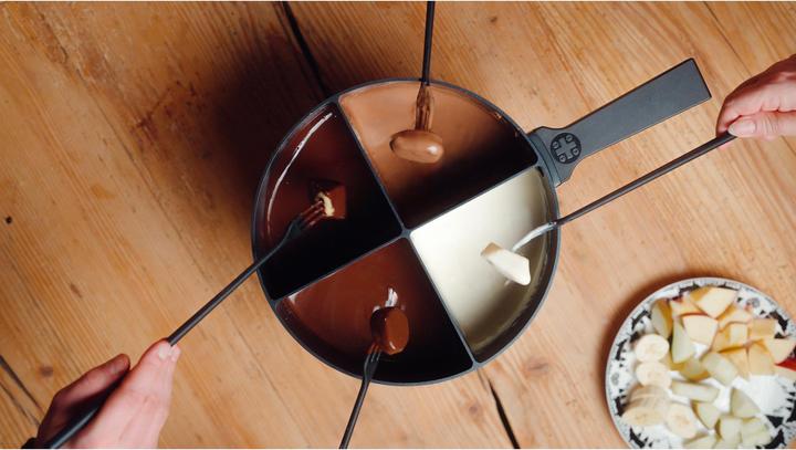 Immagine prodotto 4Fondue Fondue-Caquelon Schwarz