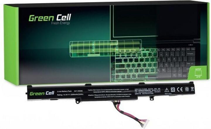 Actual product image GreenCell AS77 - Battery - ASUS - F550 F750 K550 K750 R510 R750 X550 X750 (4 cubicles, 2200 mAh)