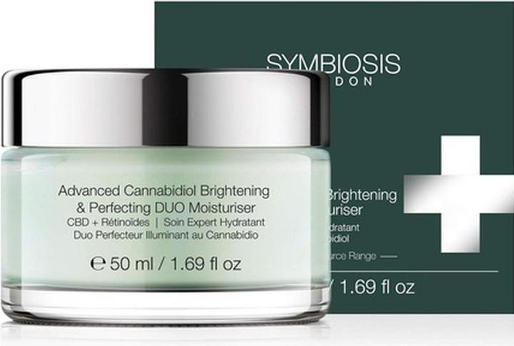 Symbiosis London CBD Retinoids Advanced Cannabidiol Brightening Perfecting Duo Moisturiser (Gesichtswasser)