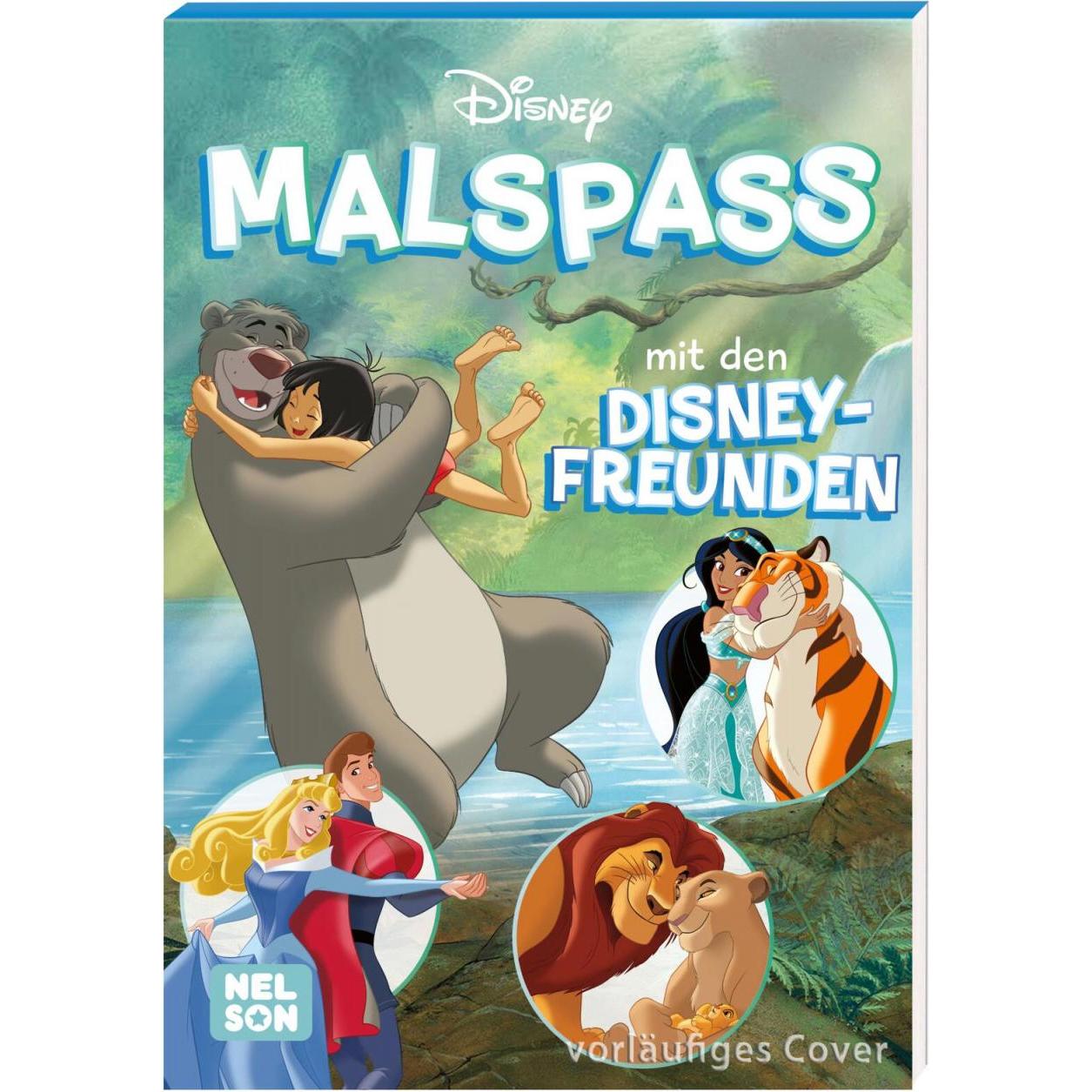 Thumbnail - Nelson Disney: Malspass mit den Disney-Freunden