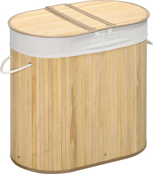 Actual product image Homcom Laundry basket with lid (100 l)