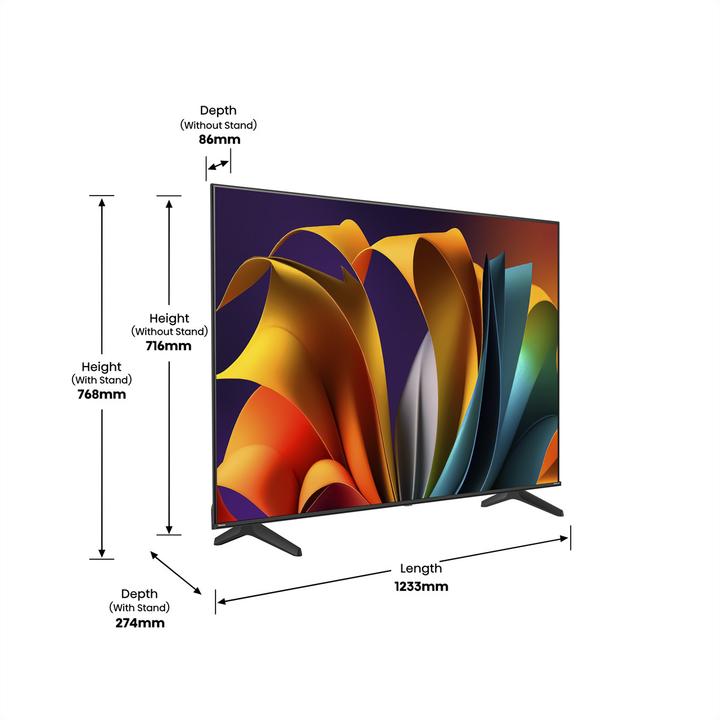 Image du produit Hisense TV 55A6N (55", 4K, 2024)