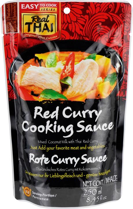 Immagine prodotto Real Thai Salsa al curry rosso (290 g)