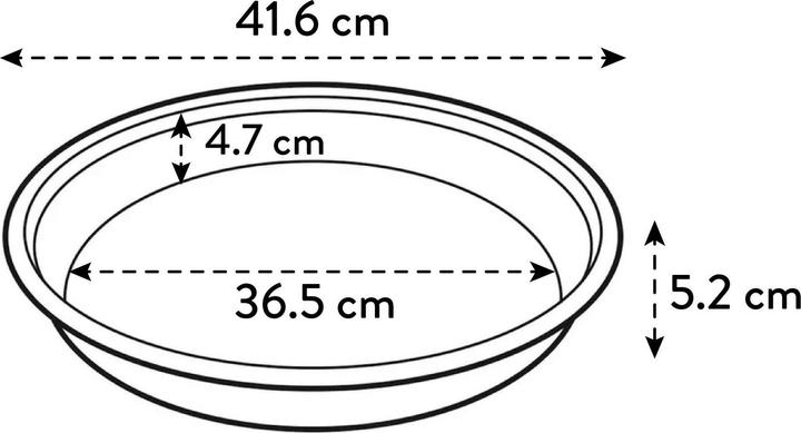Produktbild Elho Untersetzer transparent ø42cm