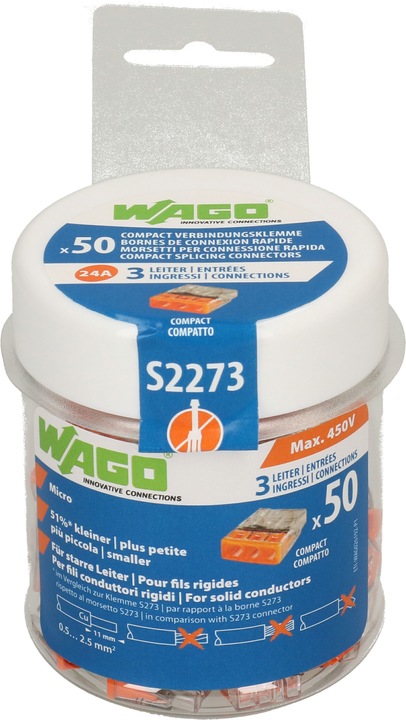 Image du produit Wago Terminaux 3 fils