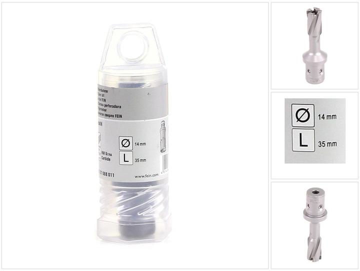 Actual product image Fein Core drill 14 mm HM-Ultra 35 Q (14 millimetres)